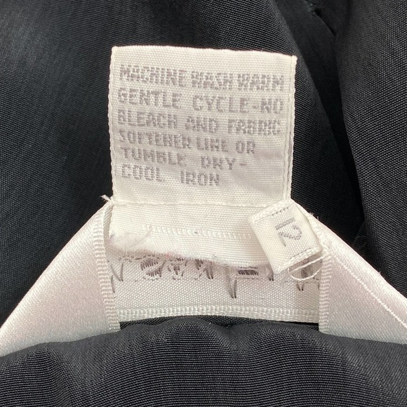 SUSAN Hutton Petite Black Button Down L/S Blouse - Picture 10 of 12